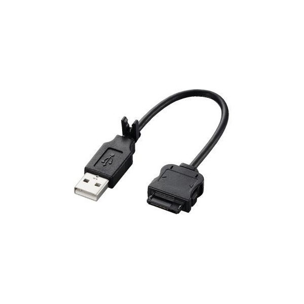 他サイト： ELECOM MPA-BTCWUSB/BK 携帯電話用USBケーブル 充電転送 au シンプルの商品画像