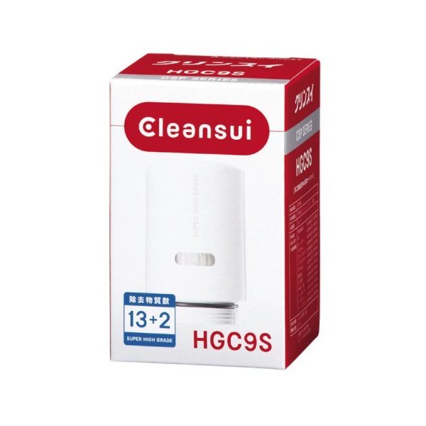 他サイト： 三菱ケミカル・クリンスイ HGC9S [浄水器用カートリッジ クリンスイ スーパーハイグレードタイプ (13+2物質除去タイプ)の商品画像