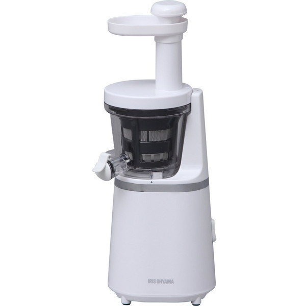 他サイト： アイリスオーヤマ ISJ-56-W ホワイト [スロージューサー(1.4L)] メーカー直送の商品画像