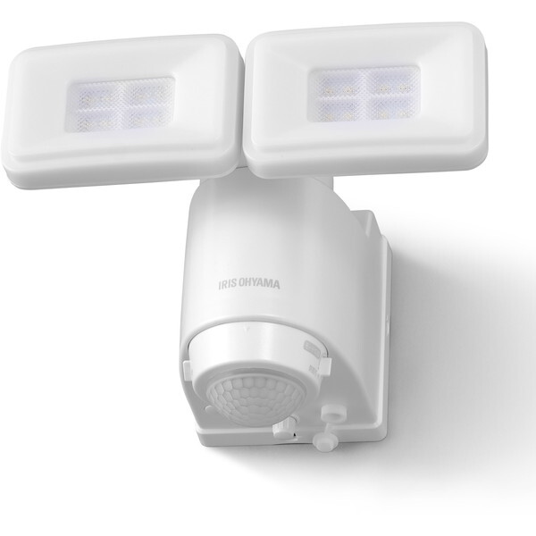 他サイト： LSL-B1TN-800 パールホワイト アイリスオーヤマ [乾電池式 LED防犯センサーライト] メーカー直送の商品画像