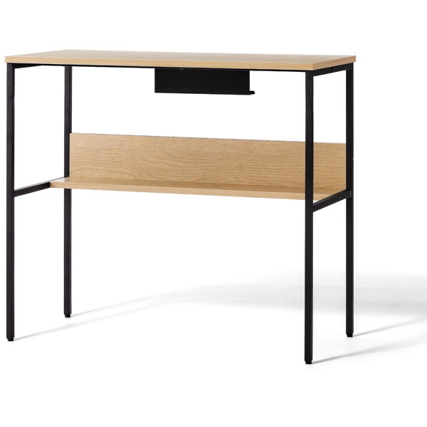 他サイト： HLVD-800 アイリスオーヤマ ナチュラル/ブラック [リビングデスク] メーカー直送の商品画像