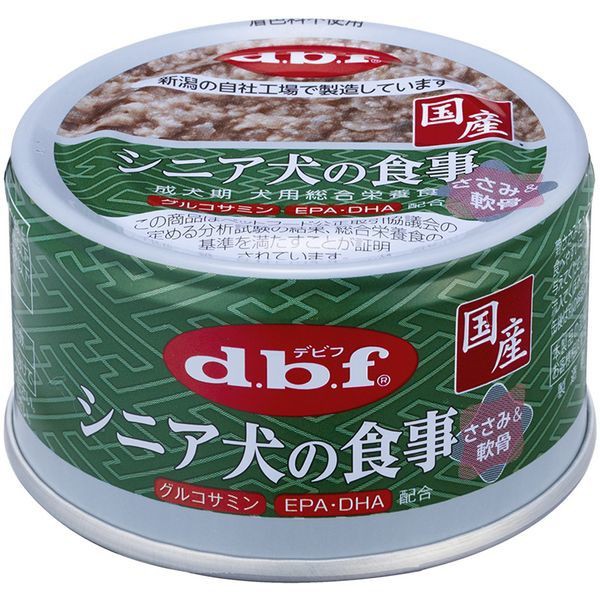 他サイト： 【5/3ポイントUP】シニア犬の食事 ささみ&軟骨 85g デビフペットの商品画像