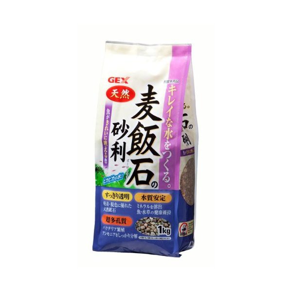 他サイト： 【5/3ポイントUP】ジェックス GEX 麦飯石の砂利 1Kgの商品画像