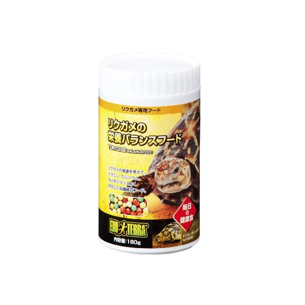 他サイト： ジェックス リクガメの栄養バランスフード180gの商品画像