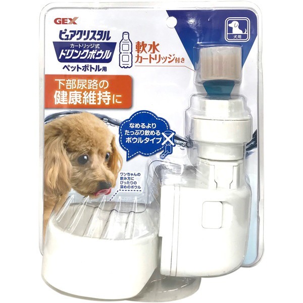 他サイト： 【5/3ポイントUP】ジェックス ピュアクリスタル ドリンクボウル 犬用の商品画像