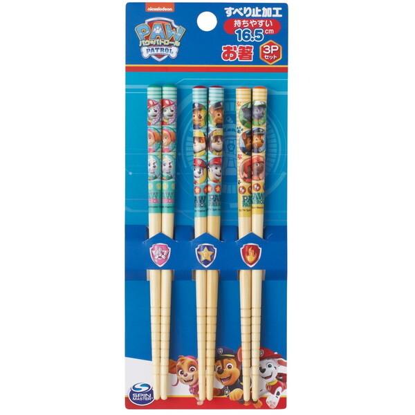 他サイト： ANT2T パウ・パトロール スケーター 子供用 竹箸 16.5cm 3本セッの商品画像