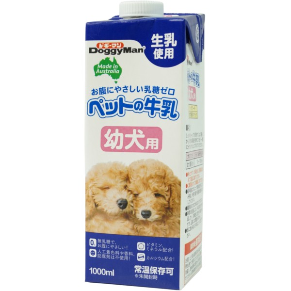 他サイト： ドギーマン ペットの牛乳 幼犬用 1000mlの商品画像