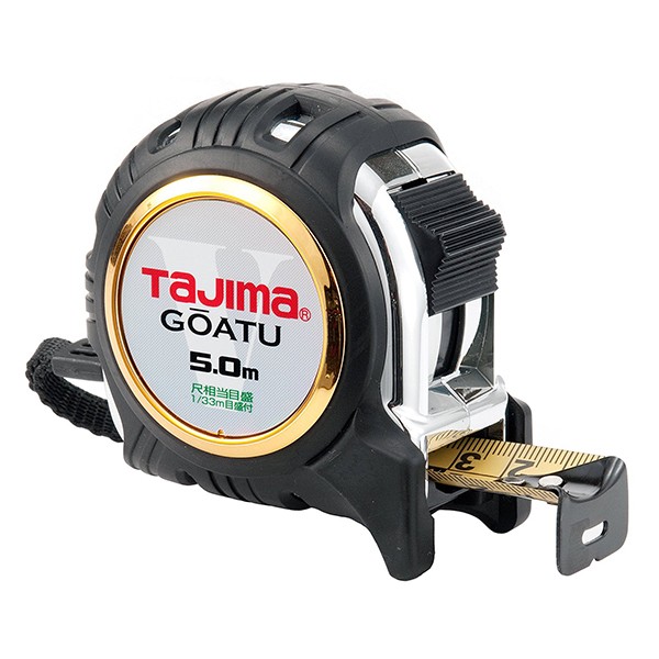 他サイト： タジマ GAGL2550S 剛厚Gロック-25 [尺相当目盛付(5.0m)]の商品画像