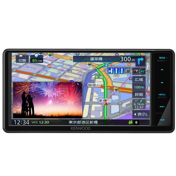 他サイト： MDR-L612W KENWOOD 彩速ナビ [7V型AVナビゲーションシステムワイドモデル (地上デジタルTVチューナー Blの商品画像