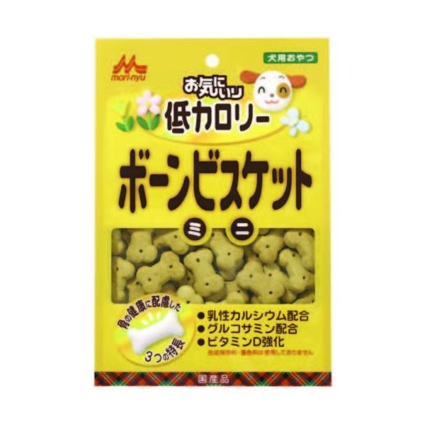 他サイト： 【5/3ポイントUP】森乳サンワールド 低カロリーボーンビスケットミニ 100gの商品画像