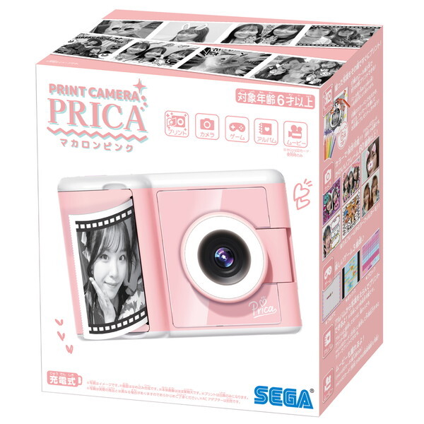 他サイト： PRINT CAMERA プリカ マカロンピンク セガフェイブの商品画像