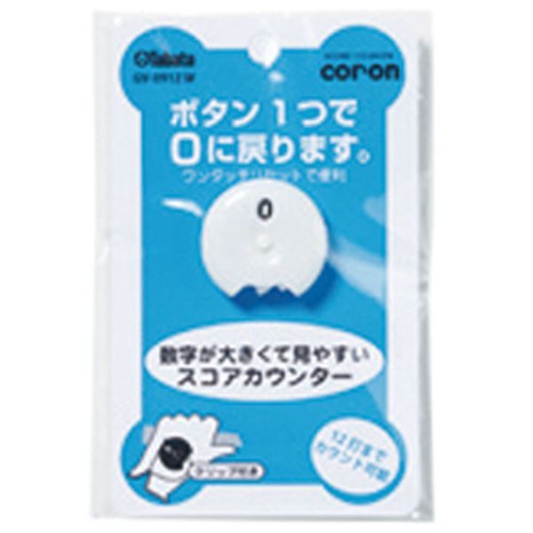 他サイト： GV0912 W スコアカウンター coron ホワイト タバタゴルフの商品画像