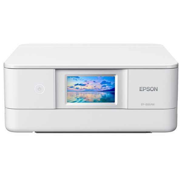 他サイト： EP-886AW EPSON ホワイト Colorio(カラリオ) [A4カラーインクジェット複合機 (スキャン/コピー/無線Lの商品画像