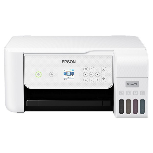 他サイト： EP-M476T EPSON ホワイト系 エコタンク搭載モデル [A4カラーインクジェット複合機 (スキャン/コピー/無線LANの商品画像