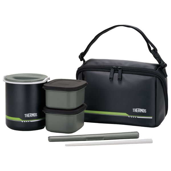 他サイト： サーモス 保温弁当箱 マットブラック DBQ-502 | THERMOS 弁当箱 ランチボックス 男性 男子 メンズ ランチジャの商品画像