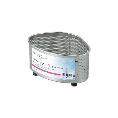 他サイト： SUIグート パンチング 三角コーナー  ( 生ゴミ入れ 三角コーナー )の商品画像