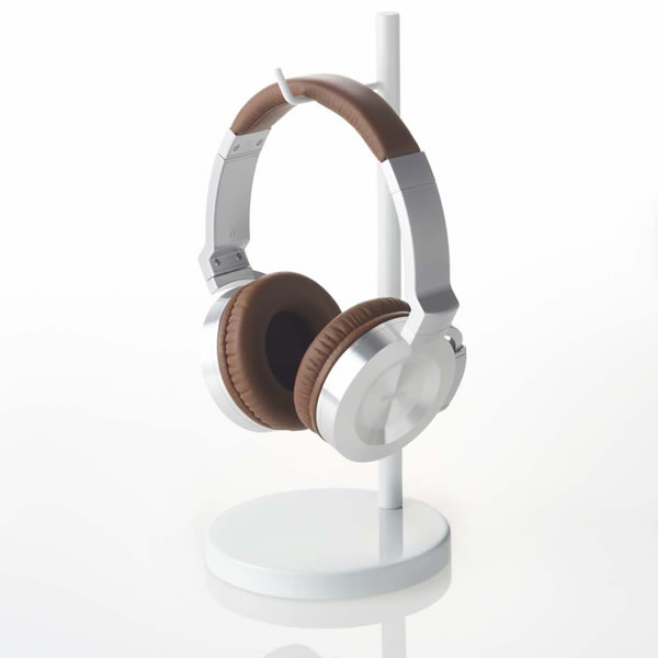 他サイト： 山崎実業 ボーテス ヘッドホンスタンド 丸型 ホワイト 2291の商品画像