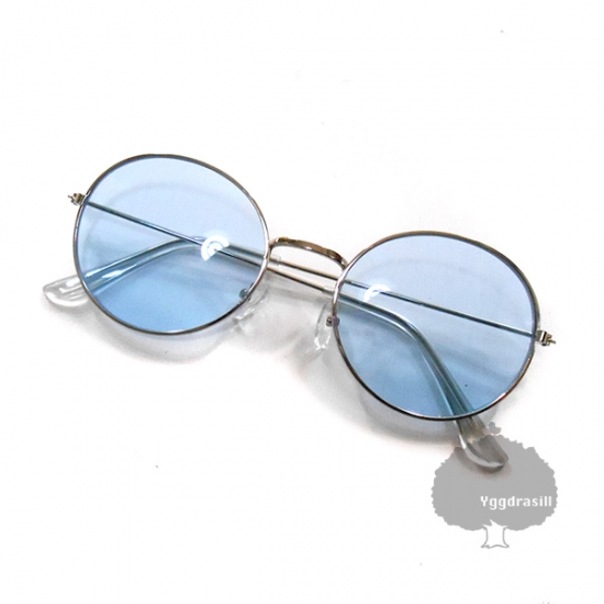 カラーレンズ サングラス 細フレーム ブルーレンズ 銀 シルバー 男女兼用 ラウンド G Dragon メンズ 丸型の通販はau Pay マーケット セレクトショップ ユグドラシル