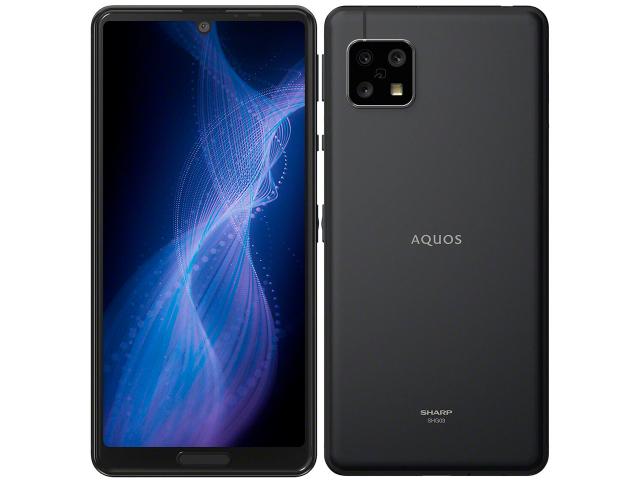 高質 新品未使用品白ロムsimフリーaquossense5gshg03ブラック赤ロム保証 Auからsimロック解除済 Sharp 中古 スマートフォン本体