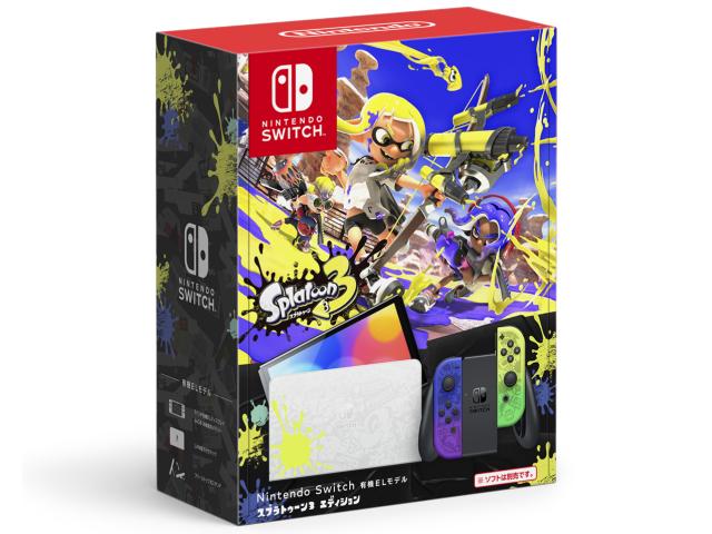 他サイト： 「新品 未使用」任天堂 Nintendo Switch (有機ELモデル) スプラトゥーン3 エディション [JAN:49023の商品画像