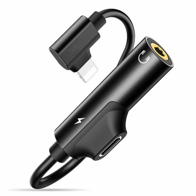 Iphone 充電 イヤホン 同時 Iphone イヤホン 変換 アダプタ 2 In 1 Lightning 変換 コネクタ 3 5mmイヤホンジャック 音楽 充電 Pd 急速充の通販はau Pay マーケット Atelier Yukiko