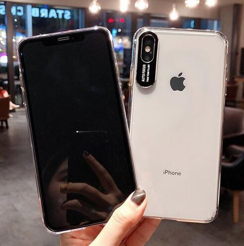 Iphoneケース クリア レンズ保護 フレーム Iphonexr Iphonexs Iphone8 Iphone7 携帯ケースの通販はau Wowma Seven Oceans