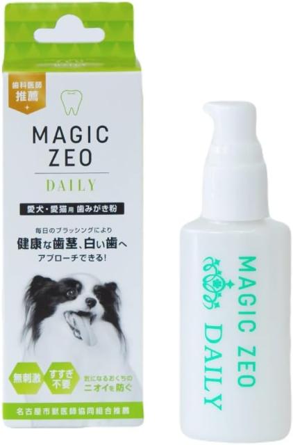 他サイト： 【メール便】【送料込み】マジックゼオ デイリー 40cc Magic Zeo DAILY 犬用 歯みがき EDOG JAPANの商品画像