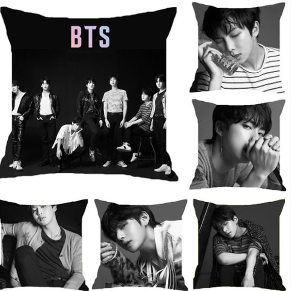 韓国アイドル クッションカバー ラブユアセルフ インテリア K Pop 防弾少年団 Bt21 Bts 45cm X 45cm クッション用 カバー 綿 100 Big の通販はau Pay マーケット K J Trade 商品ロットナンバー