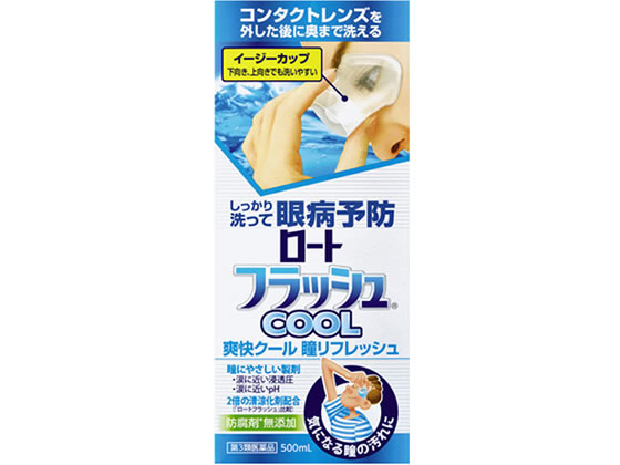 他サイト： 【第3類医薬品】薬)ロート製薬 ロートフラッシュクール 500mlの商品画像