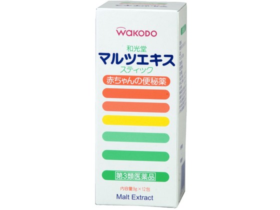 他サイト： 【第3類医薬品】薬)和光堂  マルツエキス スティック 9g×12包の商品画像