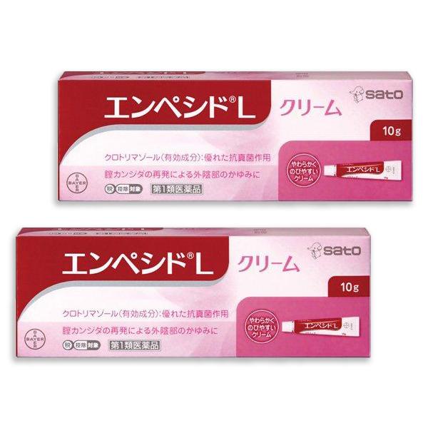 他サイト： 【第1類医薬品】 『 エンペシド エンペシドLクリーム 10g 2個セット』 膣カンジダ症の再発治療薬 メール便 薬剤師対応 【の商品画像