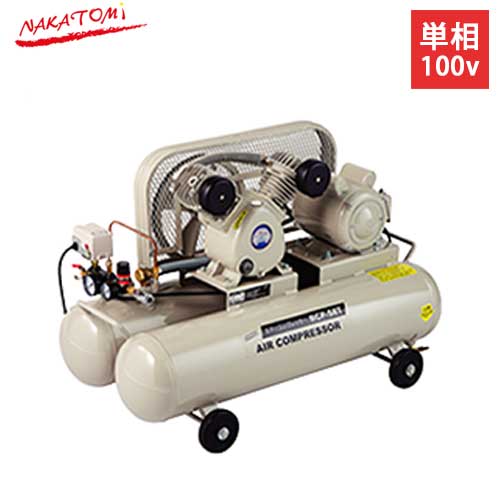 ナカトミ エアーコンプレッサー p 58t 単相100v 0 78mpa 容量58l の通販はau Pay マーケット ミナトワークス