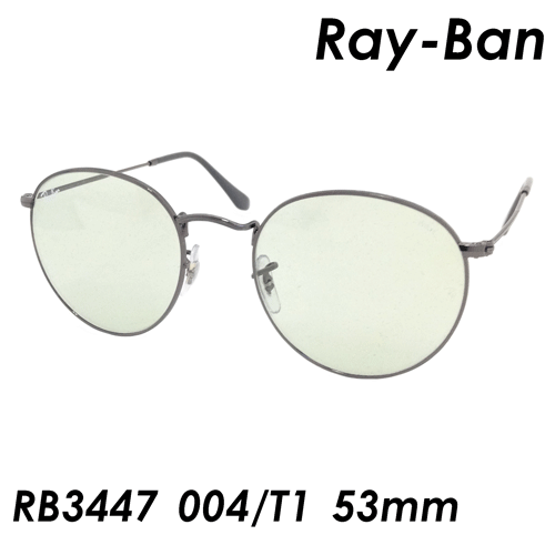 Ray-Ban(レイバン) 調光サングラス RB3447 004/T1 53mm ROUND METAL