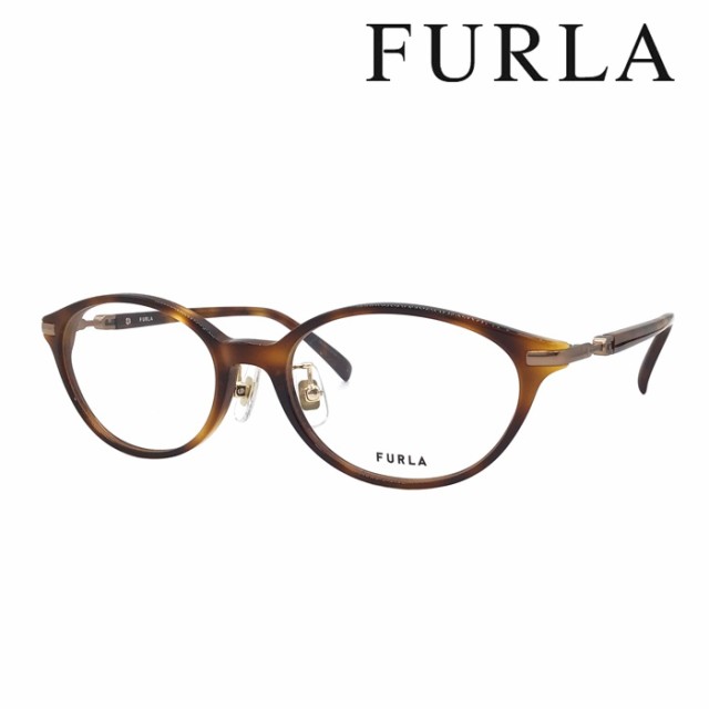 FURLA フルラ メガネ VFU614J col.0745 50mm ハバナの通販はau PAY