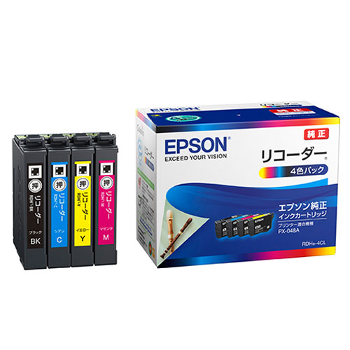 他サイト： EPSON RDH-4CL インクカートリッジ 4色パック 純正品『送料無料(一部地域除く)』の商品画像