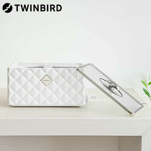 他サイト： 超音波洗浄器 ツインバード ホワイト EC-4548W 超音波洗浄機 メガネ 入れ歯 ジュエリー アクセサリー 時計『送料無料(の商品画像