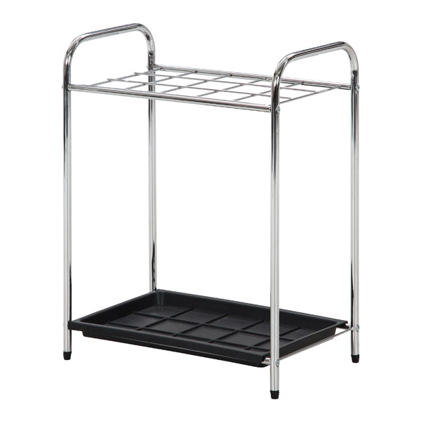 他サイト： 『代引不可』不二貿易 傘立て クロム 15本用 245FT 傘 エントランス 玄関 金属製 シンプル オフィス 会社『送料無料(の商品画像