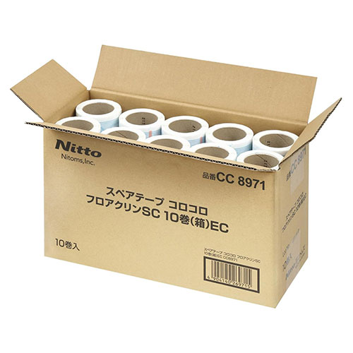他サイト： ニトムズ コロコロ スペアテープ フロアクリン 10巻の商品画像
