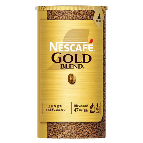 他サイト： インスタントコーヒー ゴールドブレンド エコ&システムパック 95g ネスレ ネスカフェ エコシスの商品画像
