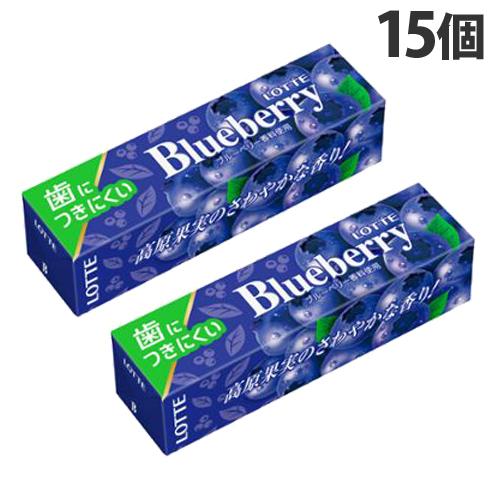 他サイト： ロッテ 歯につきにくい ブルーベリーガム 9枚入×15個の商品画像