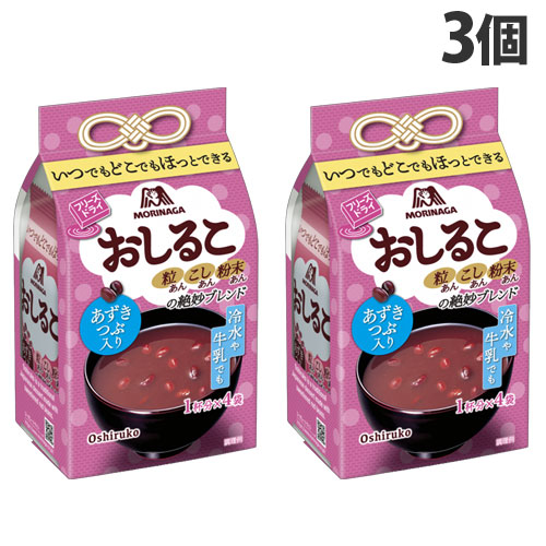 他サイト： おしるこ フリーズドライ 72g 3個 森永製菓の商品画像