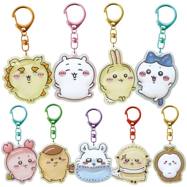 他サイト： キーホルダー ちいかわ ぷっくりったい CKW-PU ケイカンパニー 立体 ぷっくり かわいい ちいかわ ハチワレ グッズ キャの商品画像