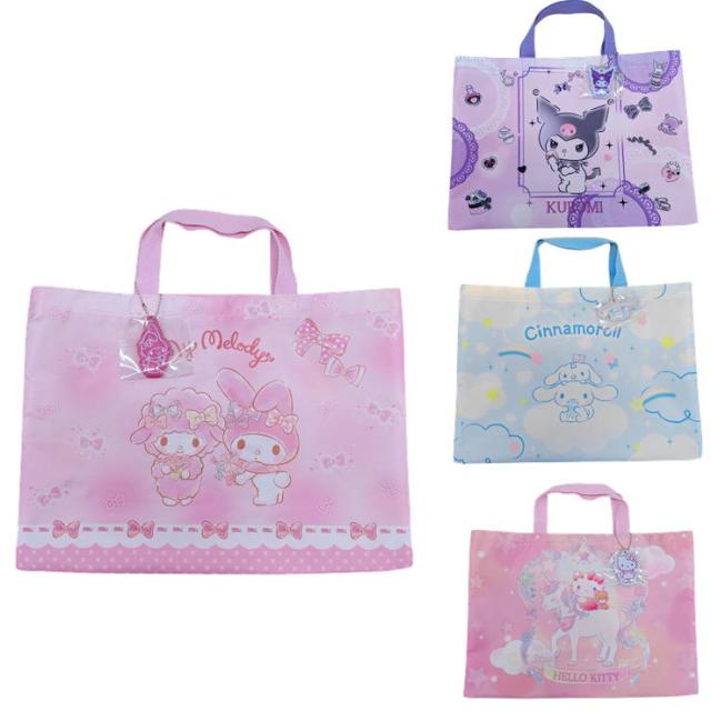 他サイト： レッスンバッグ サンリオ キャラクター お稽古バッグ 体操着入れ お道具袋 キティマイメロディ クロミ シナモンロール 入園入学の商品画像