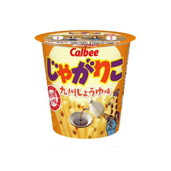 他サイト： カルビー じゃがりこ 九州しょうゆ味 52g 12コ入り (4901330576059)の商品画像