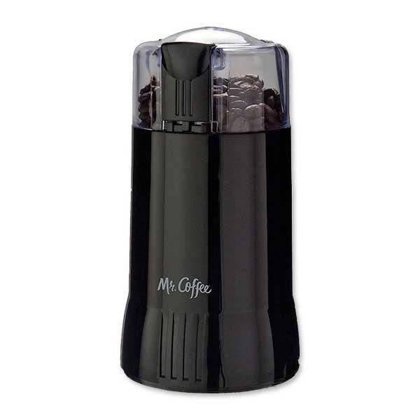 他サイト： ミスターコーヒー 電動式コーヒーグラインダー コーヒーミル 12杯分 ブラック Mr. Coffee Electric Coffの商品画像