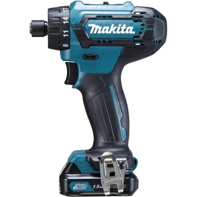 他サイト： マキタ(makita) DF033DSHS 充電式ドライバドリル 10.8V 1.5Ah【バッテリー/充電器/ツールバックセットの商品画像