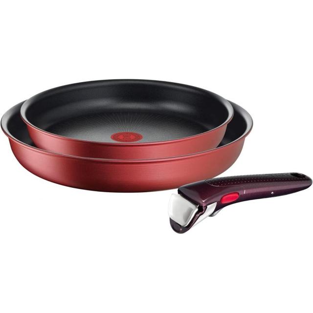 他サイト： ティファール T-fal 取っ手のとれる フライパン IH対応 ガス火対応 22cm 26cm インジニオ・ネオ IHルージュ・の商品画像