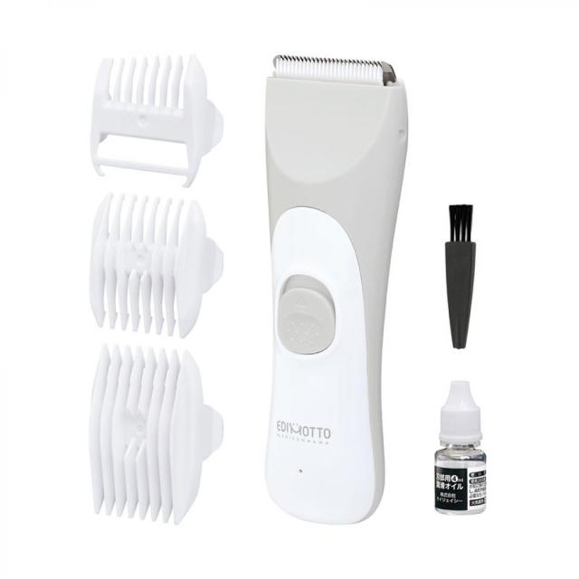 他サイト： 【在庫有】エジソンママ 静音バリカン プロ技 KJH1123 子どもが怖がらない静音設計 水で洗えていつでも清潔【日付指定・代引の商品画像
