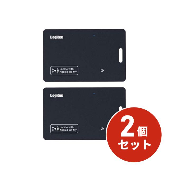 他サイト： 〒【在庫有】まとめ買い ロジテック iPhone専用スマートトラッカー LGT-WCSTC01BK×2セット 携帯 紛失 探す【の商品画像