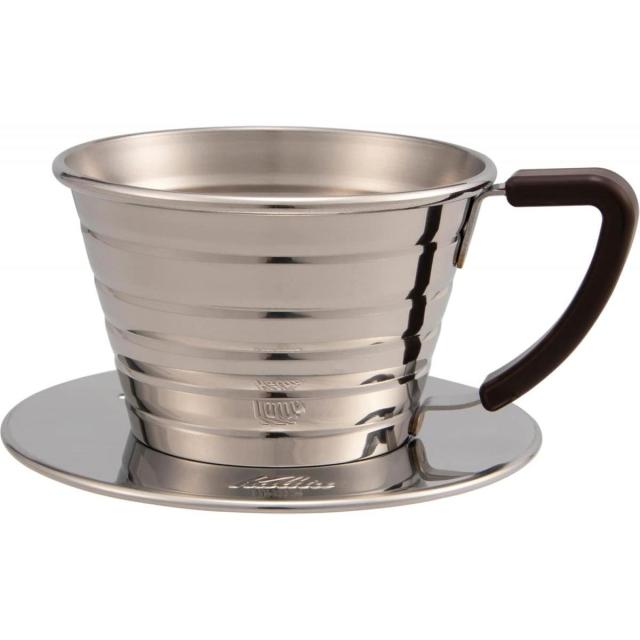 他サイト： Kalita カリタ 04151 ウェーブドリッパー 155 S コーヒー ドリッパー 1〜2人用 ポアオーバー ハンドドリップの商品画像